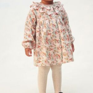 H&M Adorables Ruffle Color Floral Button Down Dress